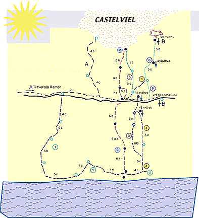 calanques, secteur Castelviel